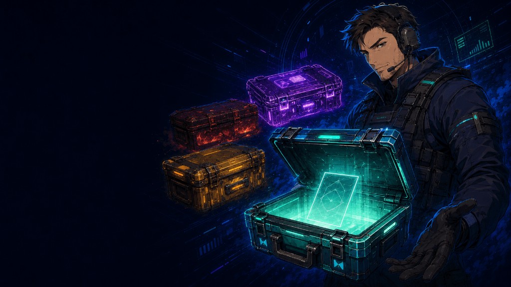 CASEDESK — operator with multi-tier CS2 case inventory